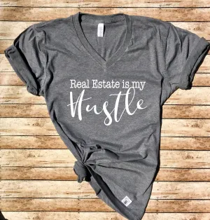 Real Estate Hustle Shirt - Real Estate Advertisement - I Sell Real Estate Shirt Realtor Shirt Realtor T Shirt Unisex Heather T-Shirt