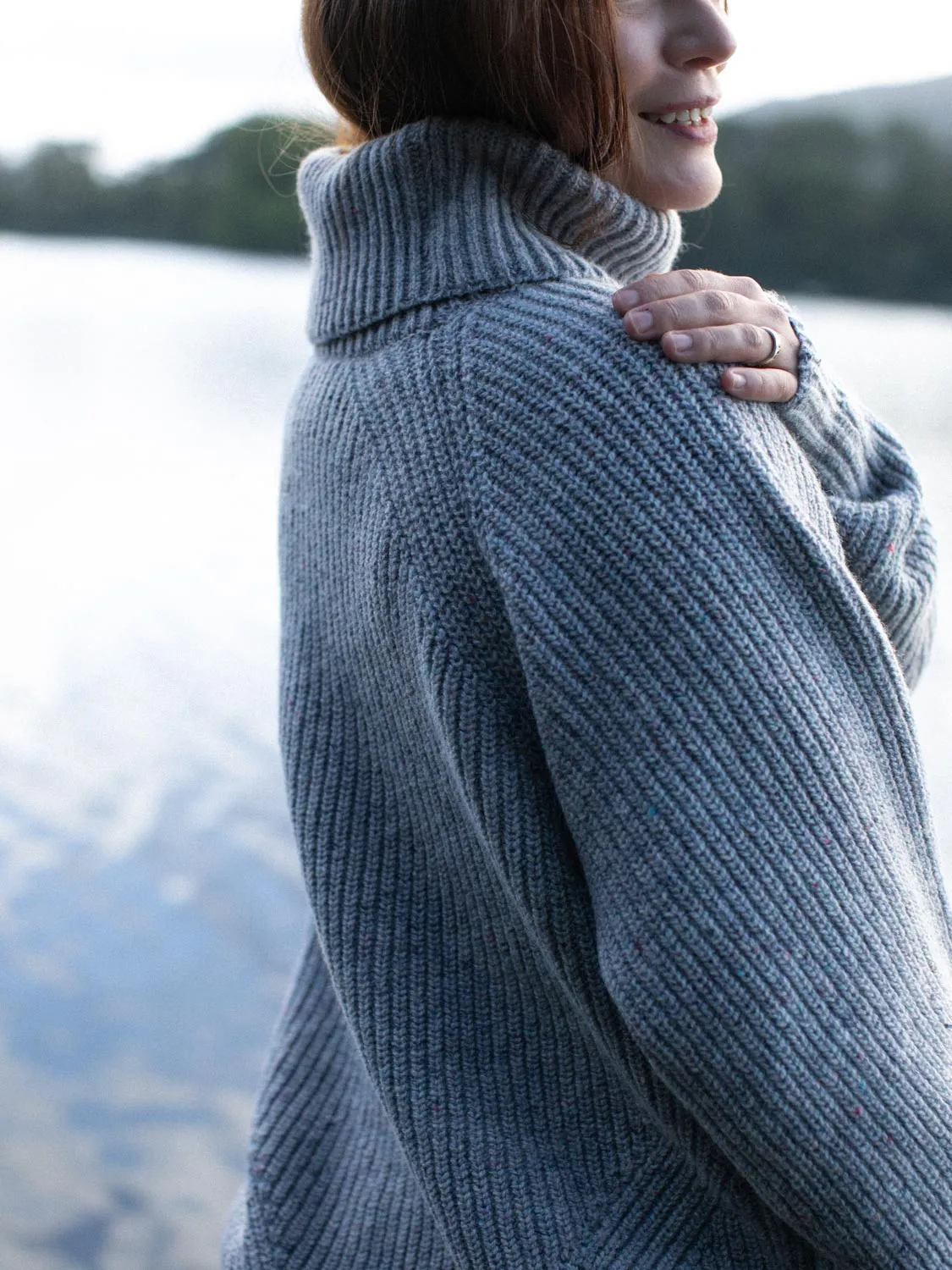 ReMerino® Women's Merino Roll Neck Jumper