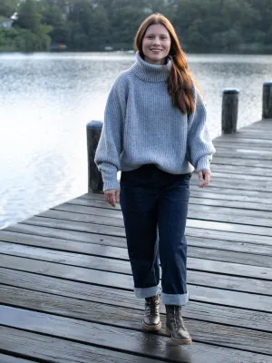 ReMerino® Women's Merino Roll Neck Jumper