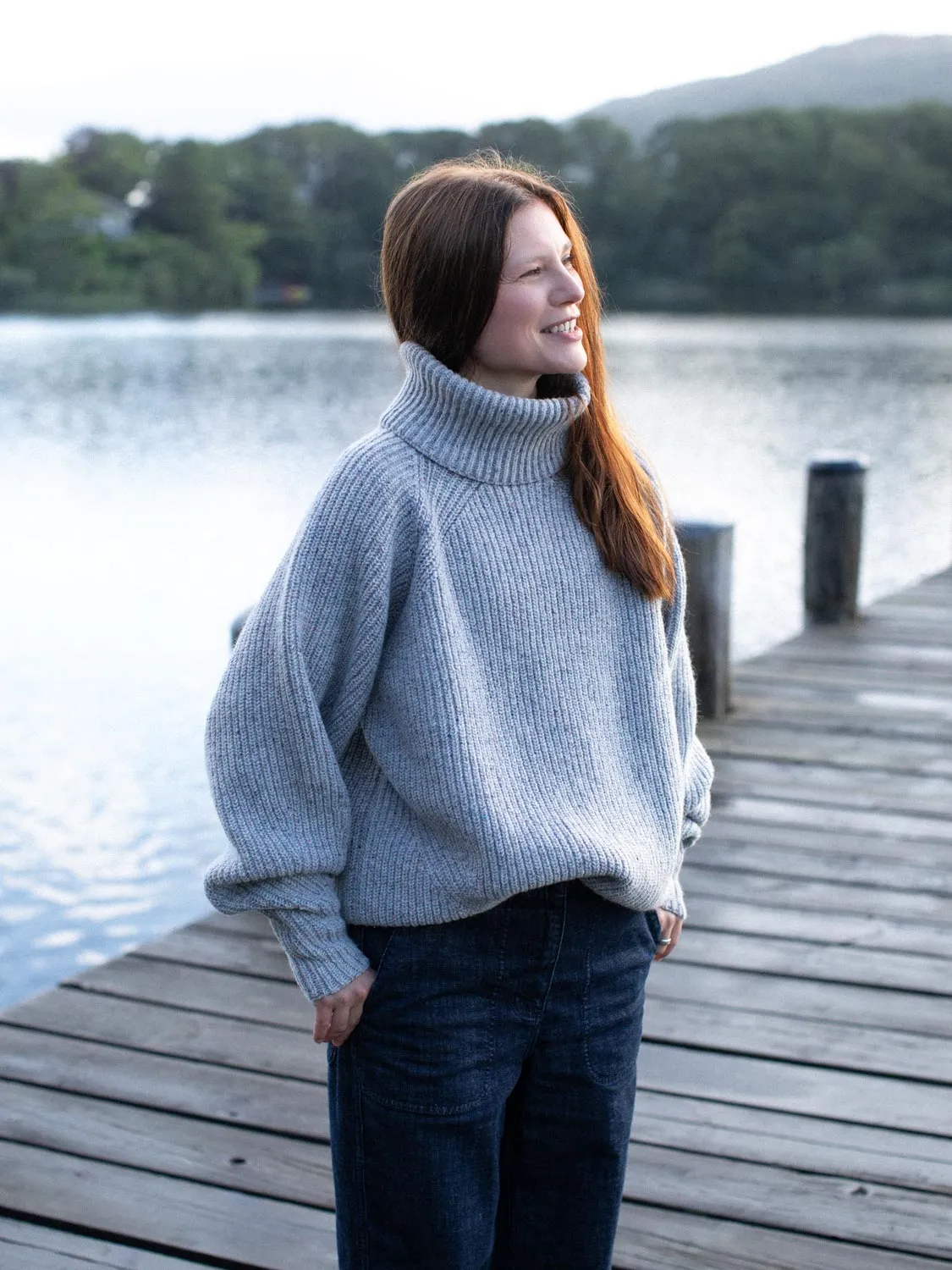 ReMerino® Women's Merino Roll Neck Jumper
