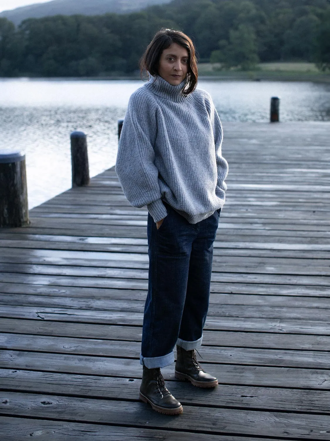 ReMerino® Women's Merino Roll Neck Jumper