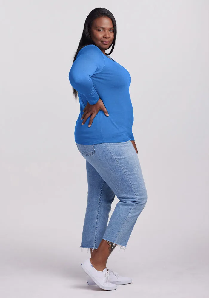 Remi Long Sleeve T-Shirt - Blue Gelato