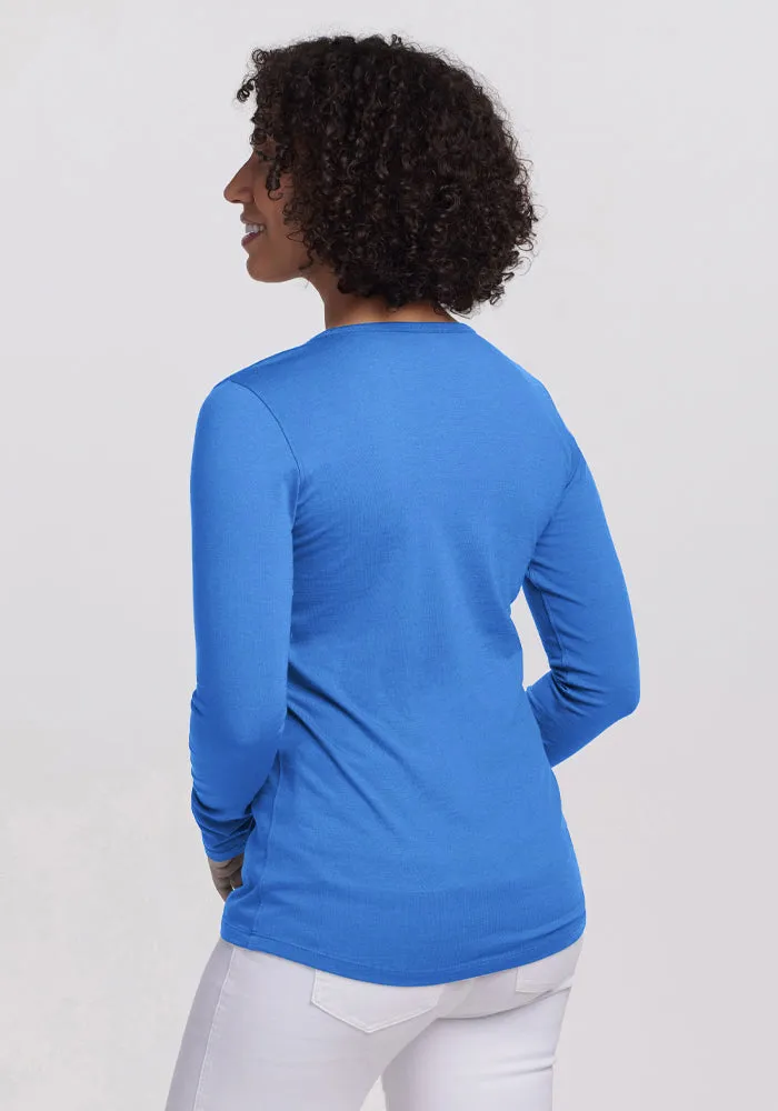 Remi Long Sleeve T-Shirt - Blue Gelato