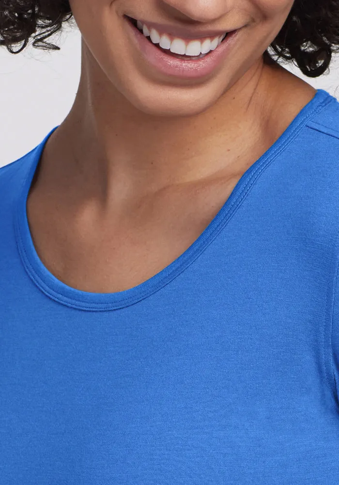 Remi Long Sleeve T-Shirt - Blue Gelato