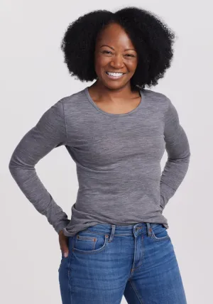 Remi Long Sleeve T-Shirt - Graphite Heather