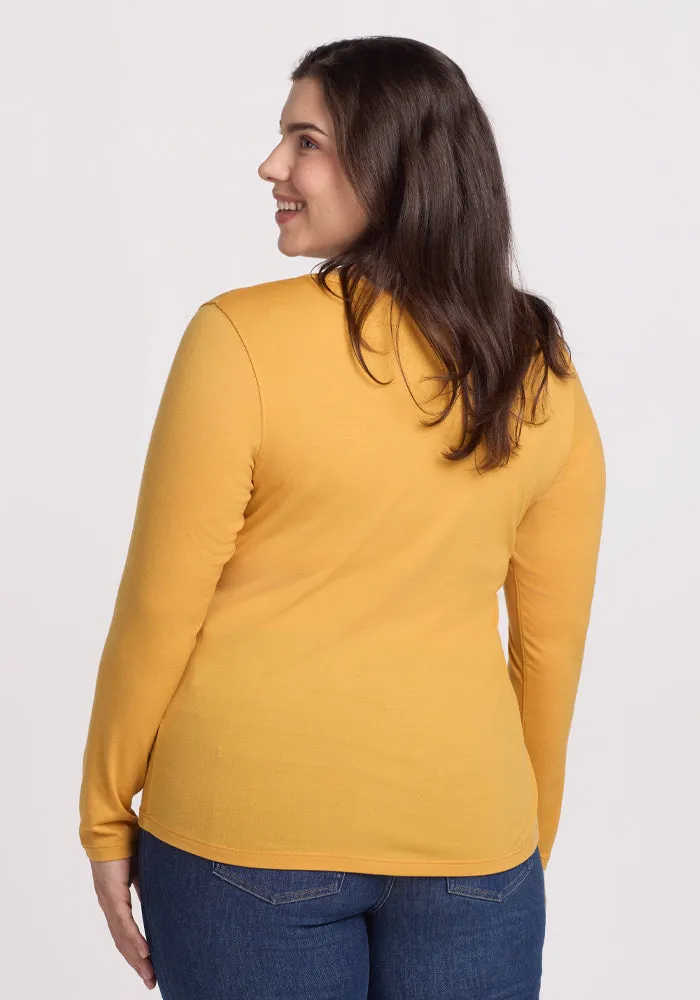 Remi Long Sleeve T-Shirt - Marigold