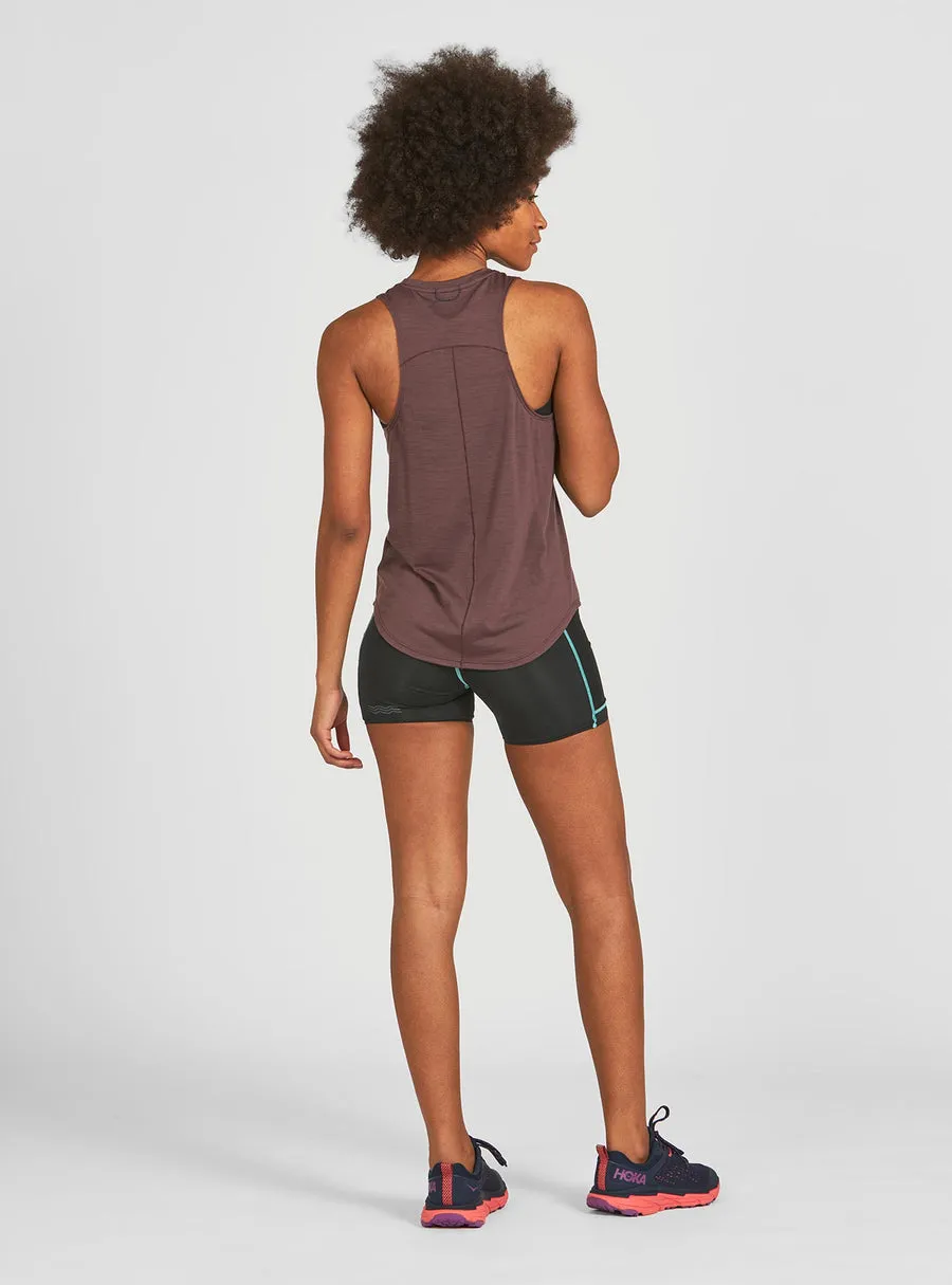 Repeat Merino Tech Tank - Huckleberry