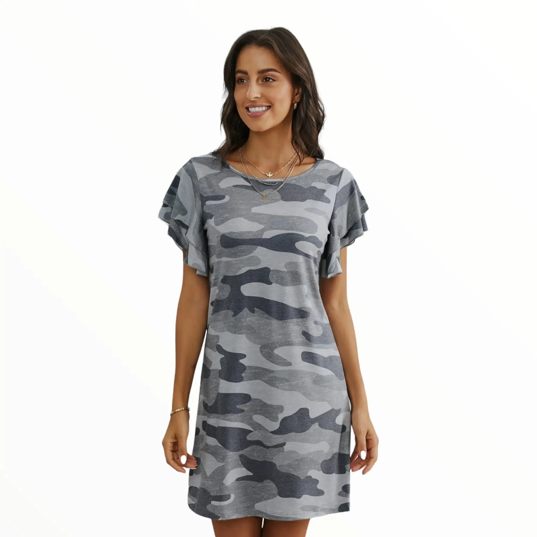 Robe t shirt militaire