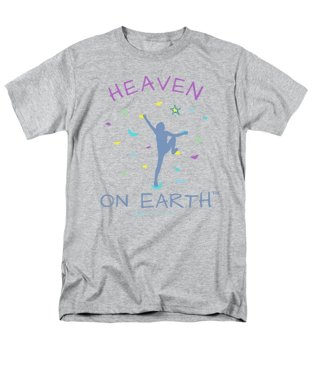 Rock Climbing Heaven On Earth - Men's T-Shirt  (Regular Fit)