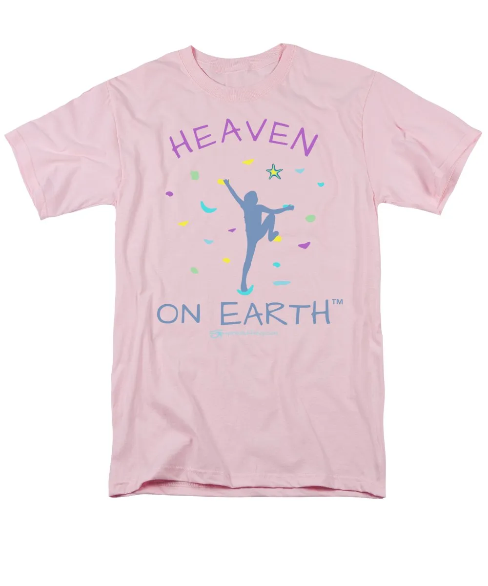 Rock Climbing Heaven On Earth - Men's T-Shirt  (Regular Fit)