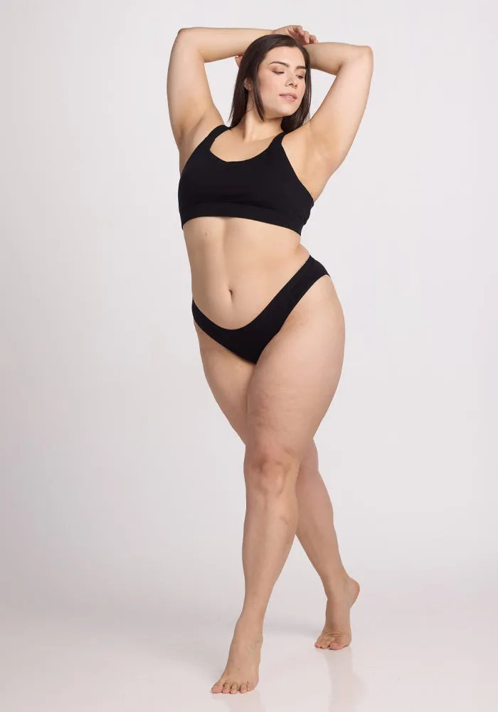 Roxie Bikini Underwear - Black