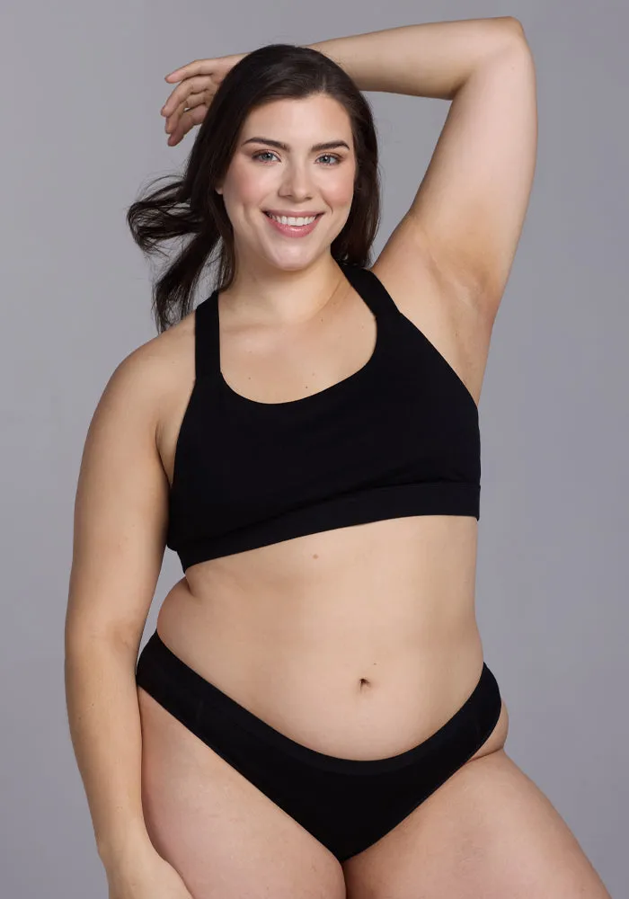 Roxie Bikini Underwear - Black