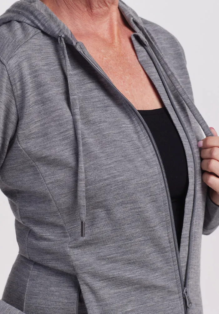 Ryann Hoodie - Graphite Heather
