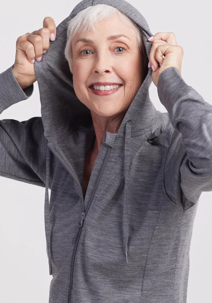 Ryann Hoodie - Graphite Heather