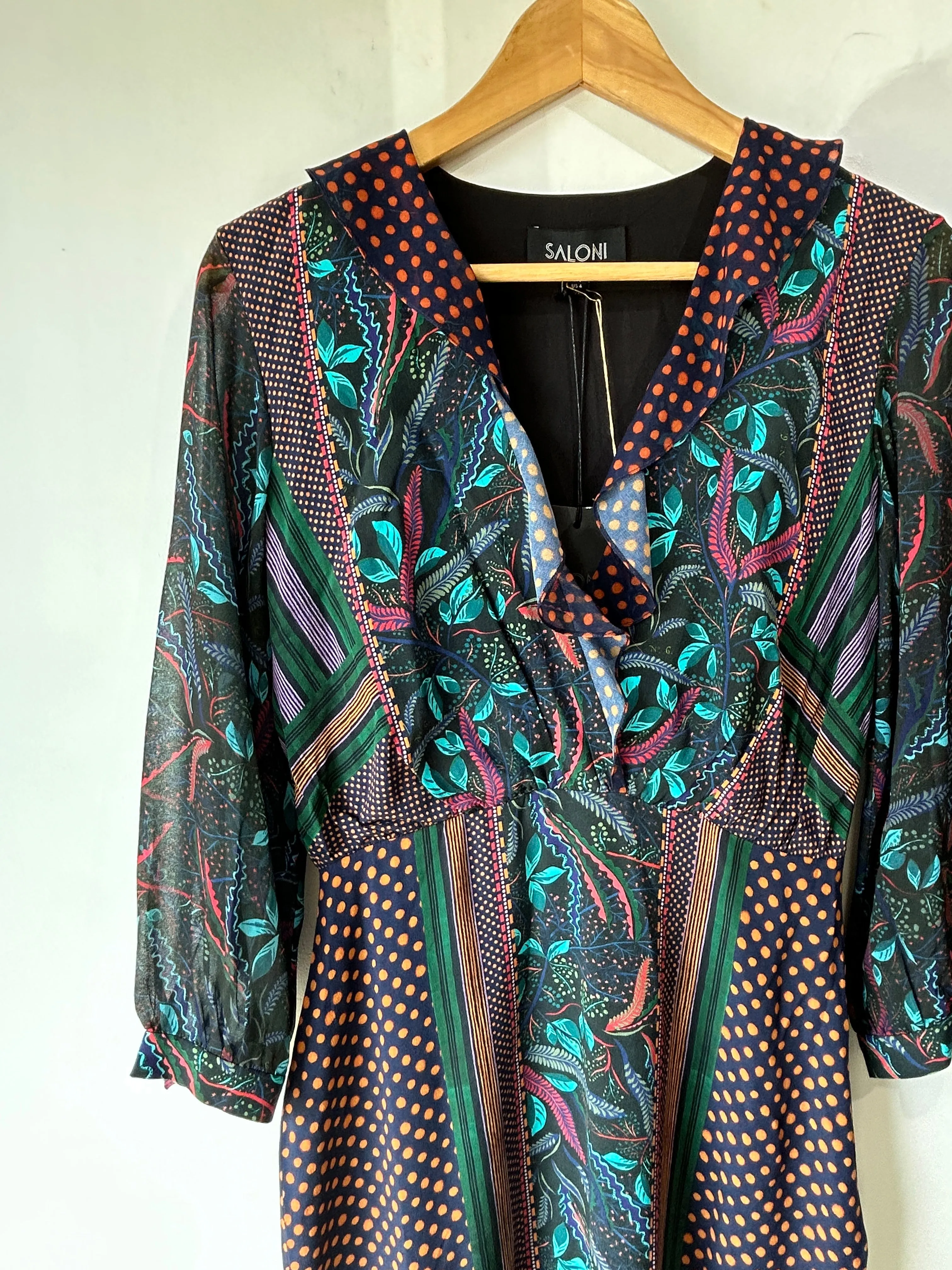 Saloni Printed Dress