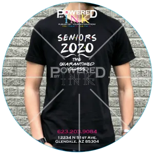 Seniors 2020 - The Quarantined Class T-shirts - FRIENDS style