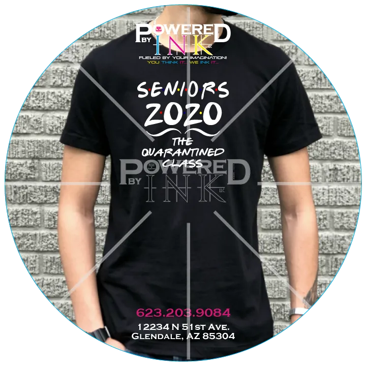 Seniors 2020 - The Quarantined Class T-shirts - FRIENDS style