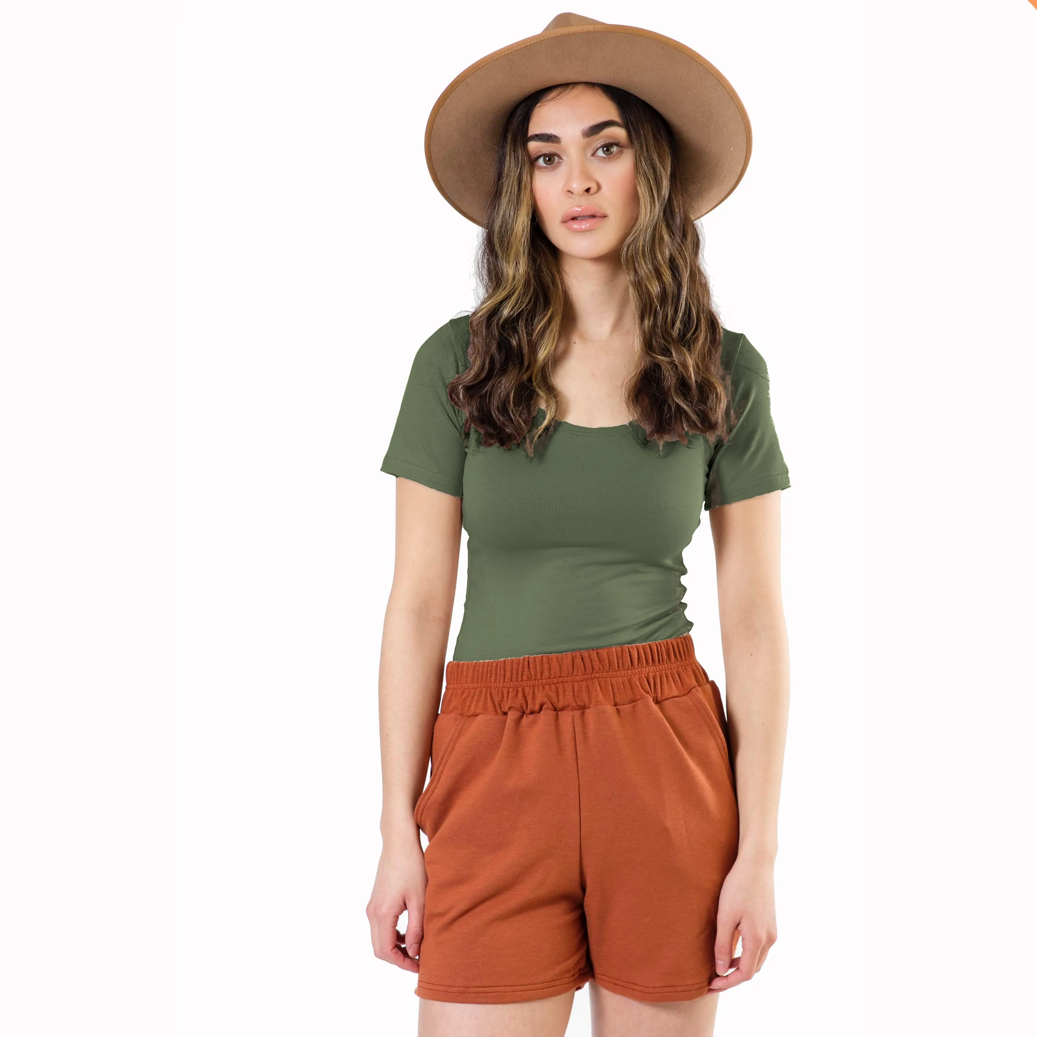 Short Sleeve Bodysuit - Various Colors