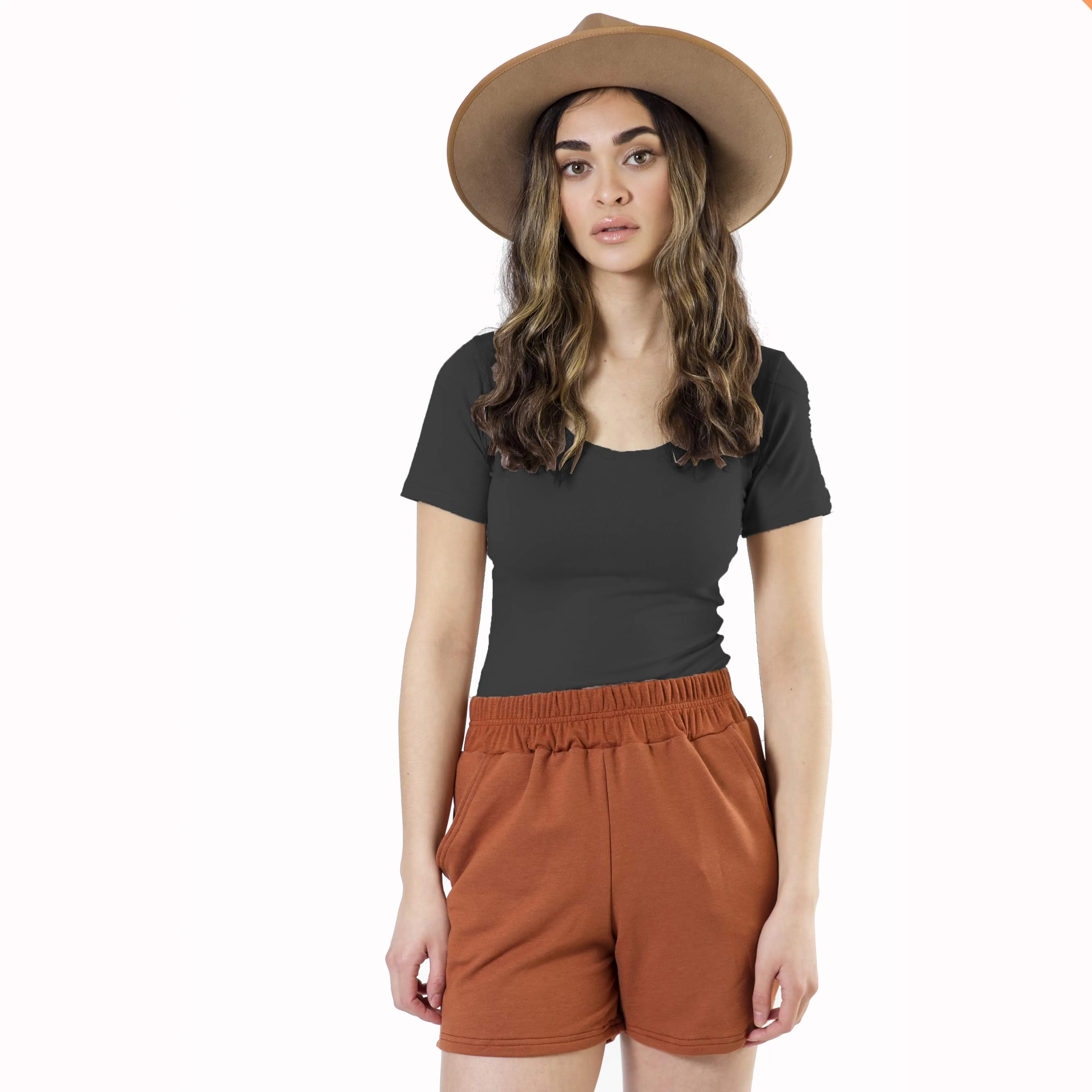 Short Sleeve Bodysuit - Various Colors