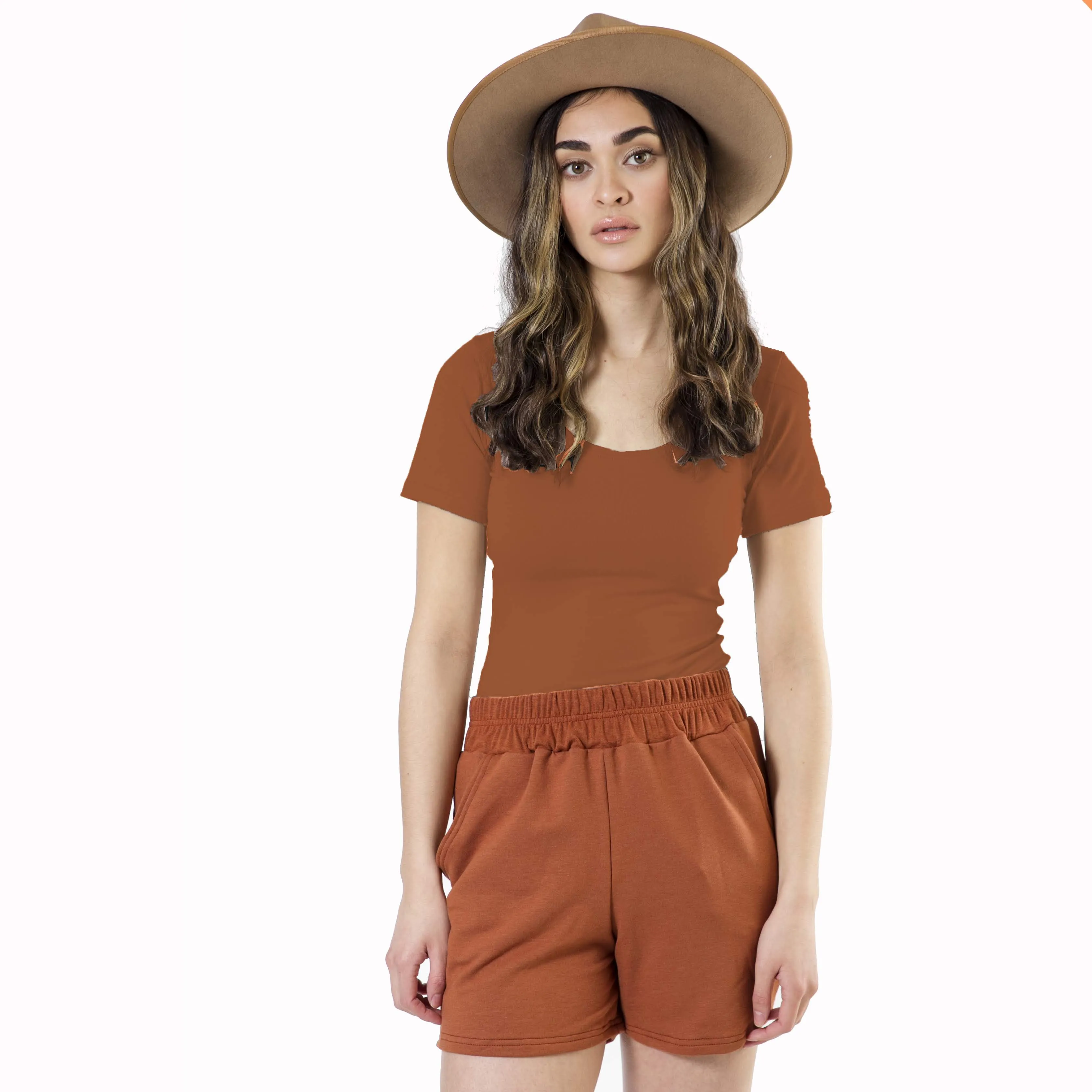 Short Sleeve Bodysuit - Various Colors