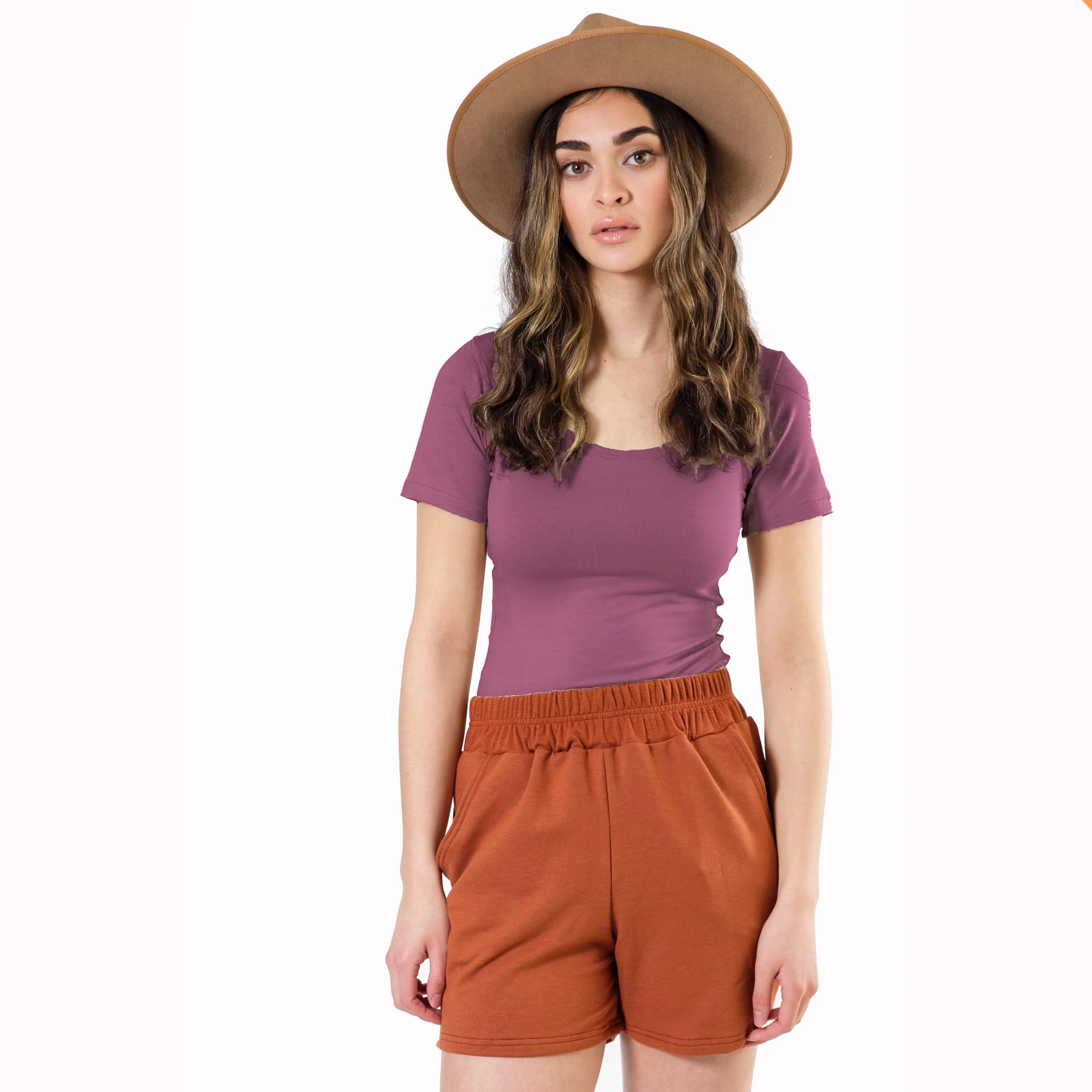 Short Sleeve Bodysuit - Various Colors