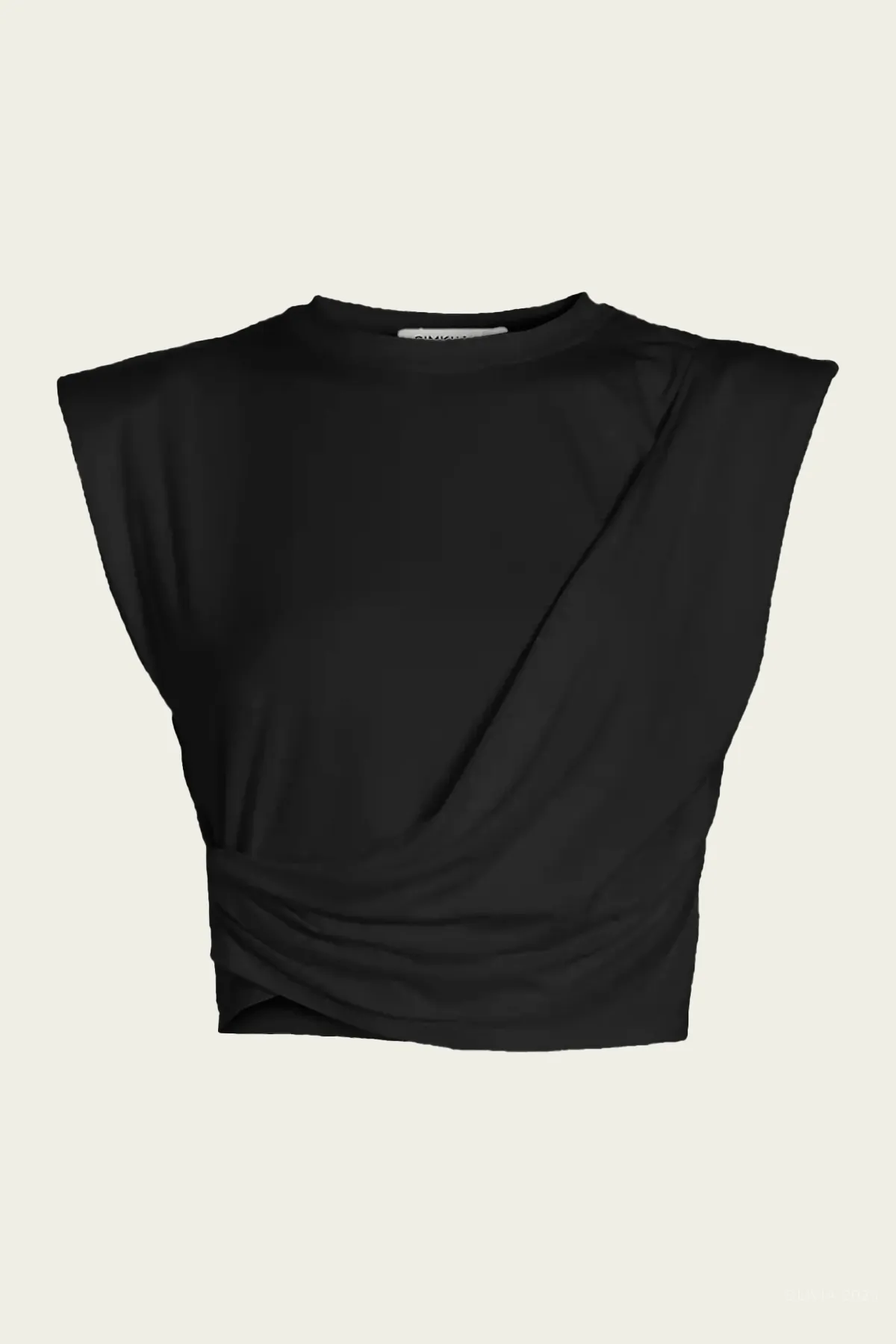 Signature Estelle Top in Black