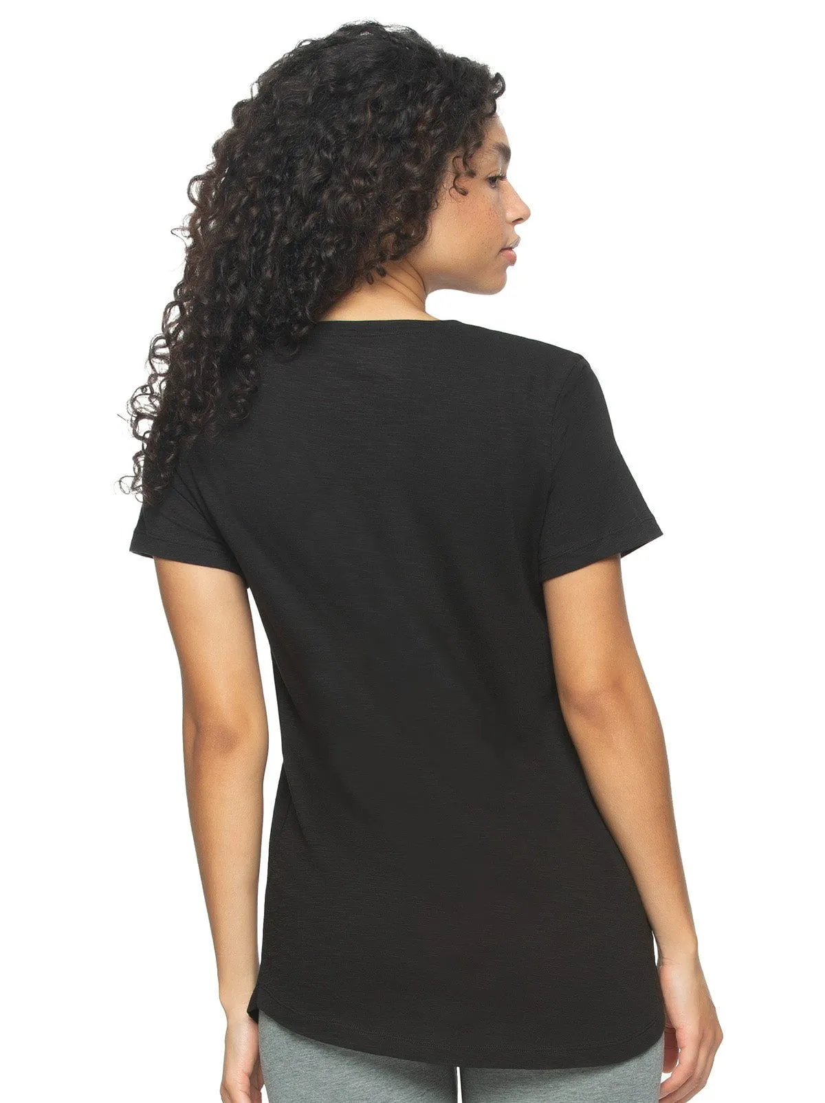 Slub Jersey Crew Neck T-Shirt