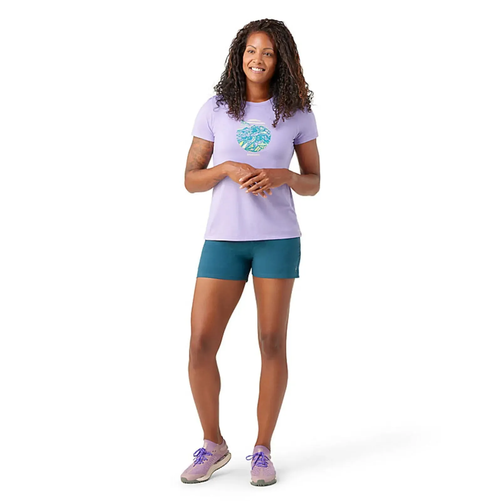 Smartwool | Peak Performance Graphic Short Sleeve Tee | Women's | Ultra Violet