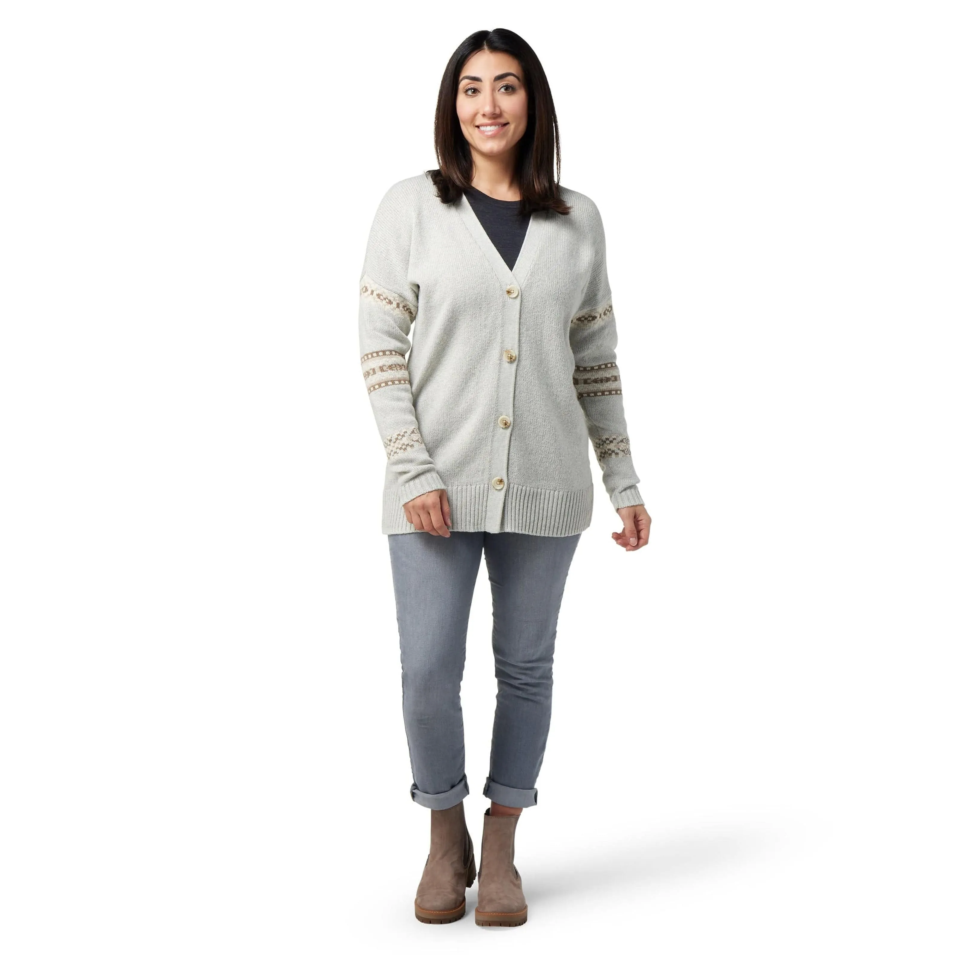 Smartwool Womens Cozy Lodge Boyfriend Cardigan