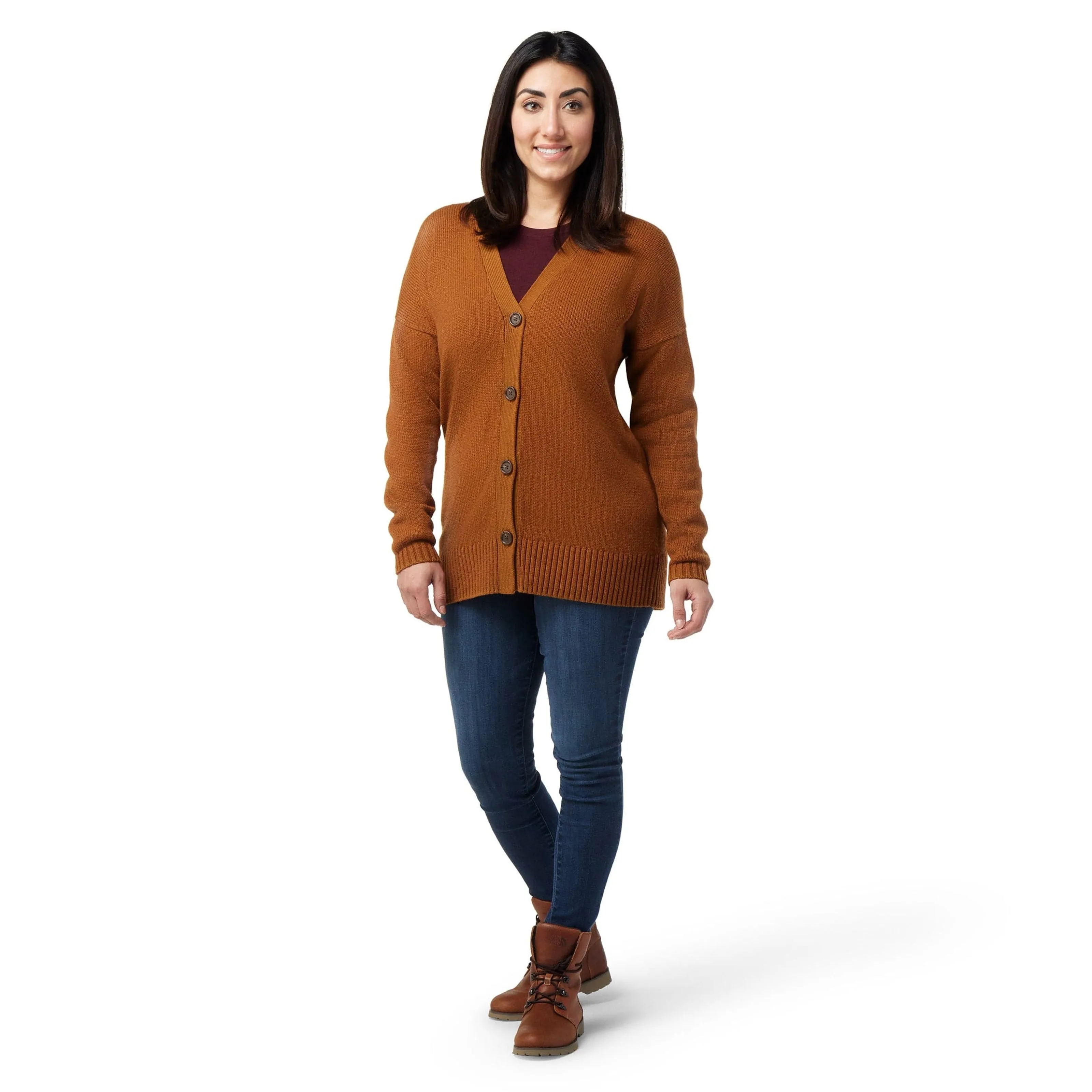 Smartwool Womens Cozy Lodge Boyfriend Cardigan
