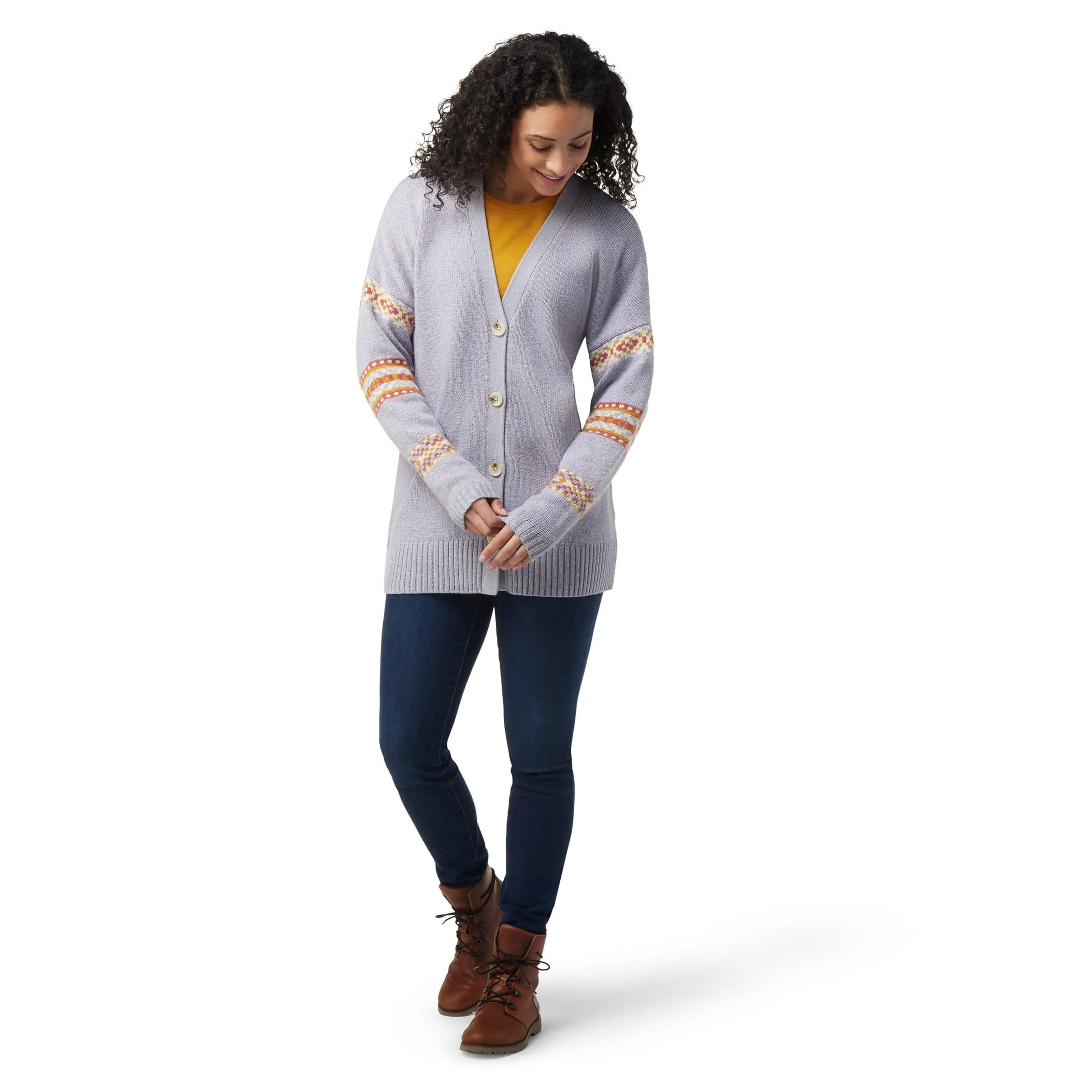 Smartwool Womens Cozy Lodge Boyfriend Cardigan