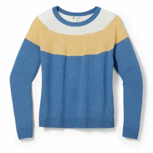 Smartwool Womens Edgewood Colorblock Crew Sweater