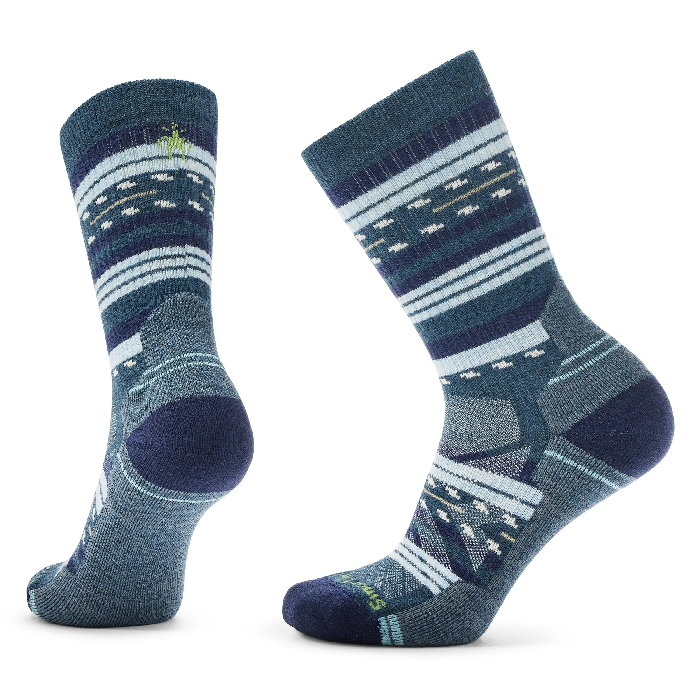 Smartwool Womens Hike Light Cushion Margarita Crew Socks