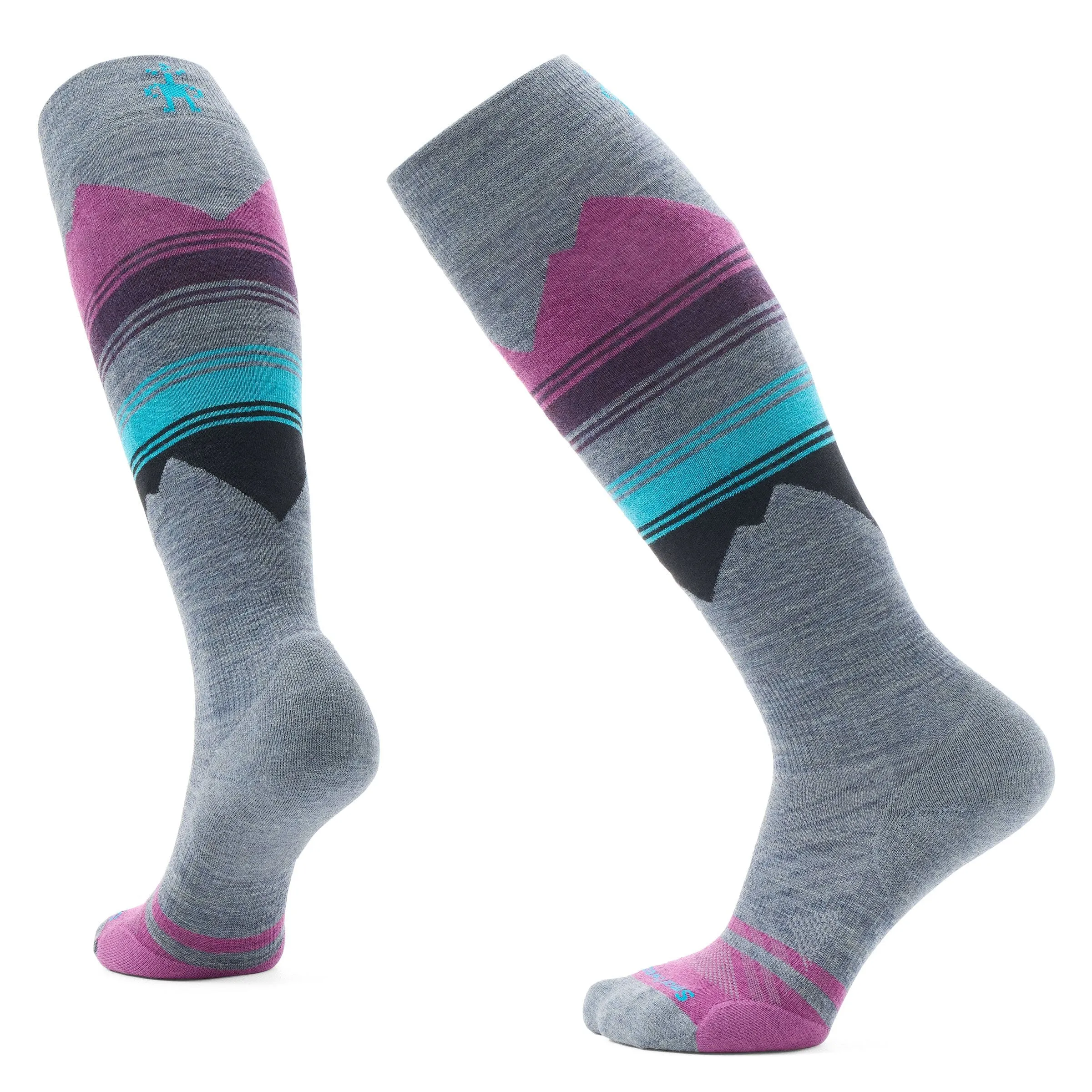 Smartwool Womens Ski Targeted Cushion Pattern Over-The-Calf Socks