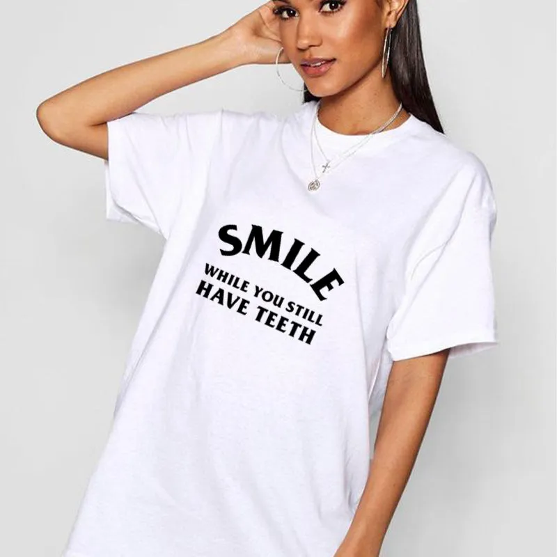 SMILE Cotton Tee