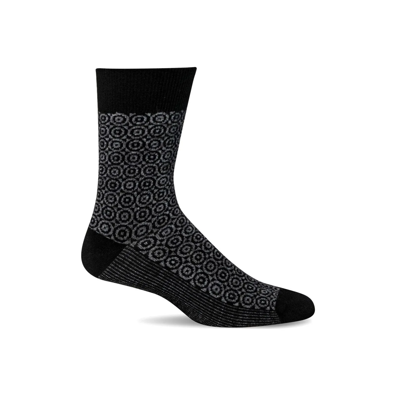 Sockwell Mens Bulls Eye Essential Comfort Crew Socks