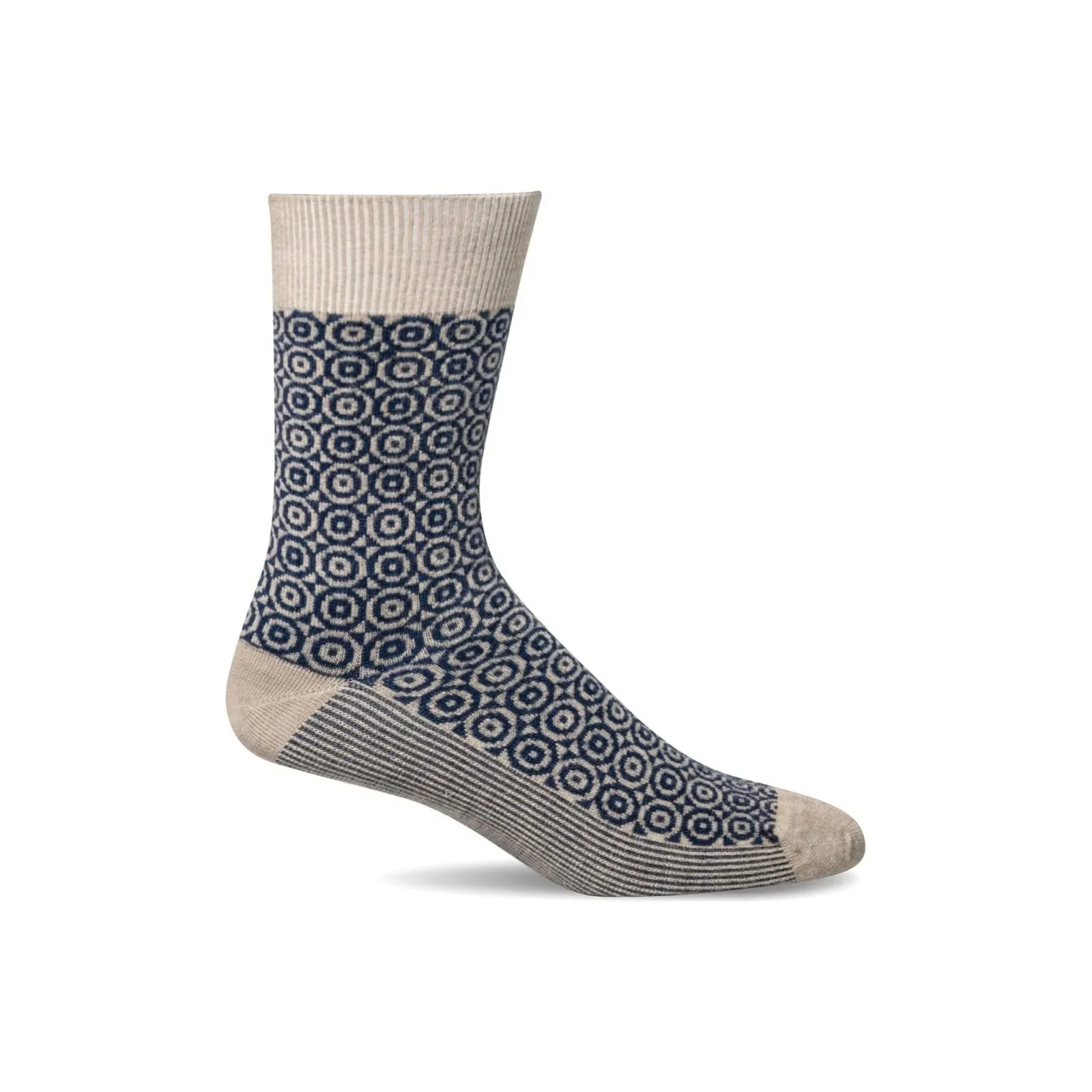 Sockwell Mens Bulls Eye Essential Comfort Crew Socks
