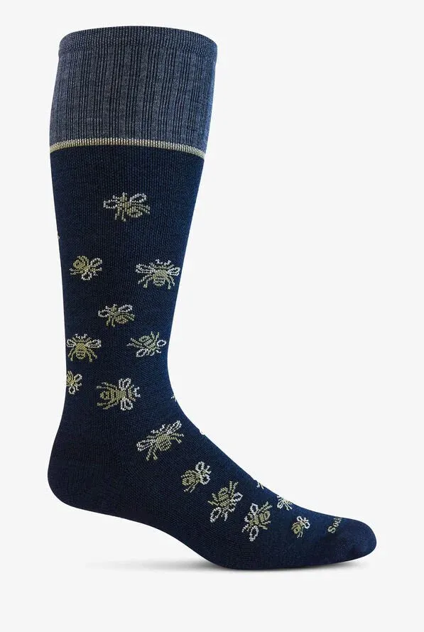 Sockwell Women's Busy Bee | Moderate Graduated Compression Socks, Style #SW167W