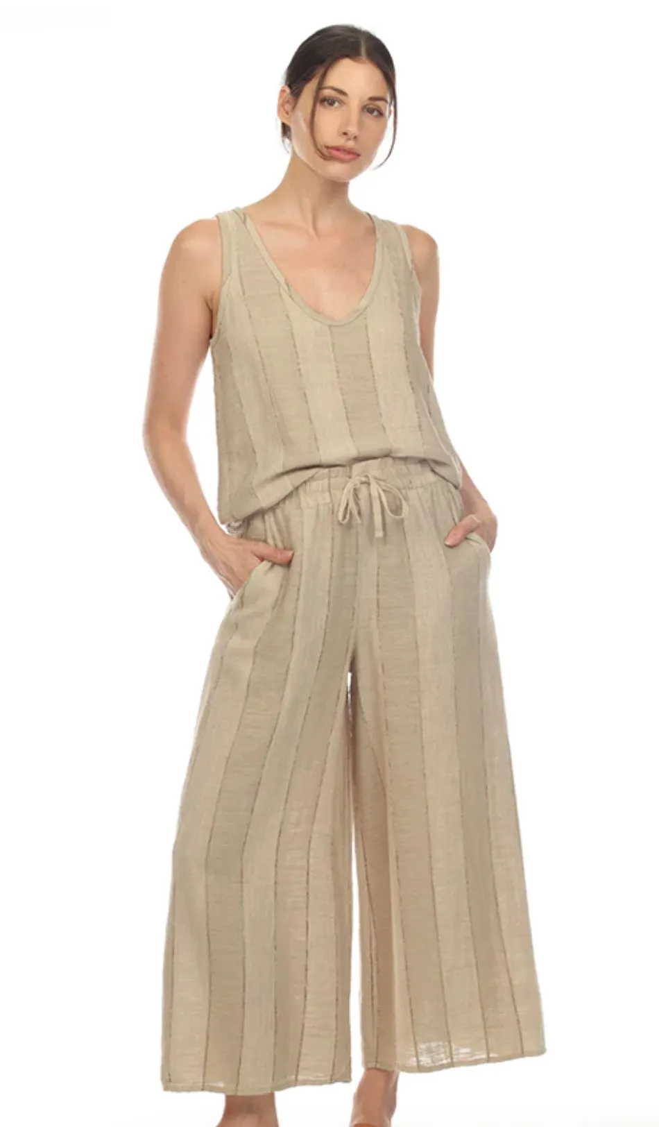 Sofie Linen Tank