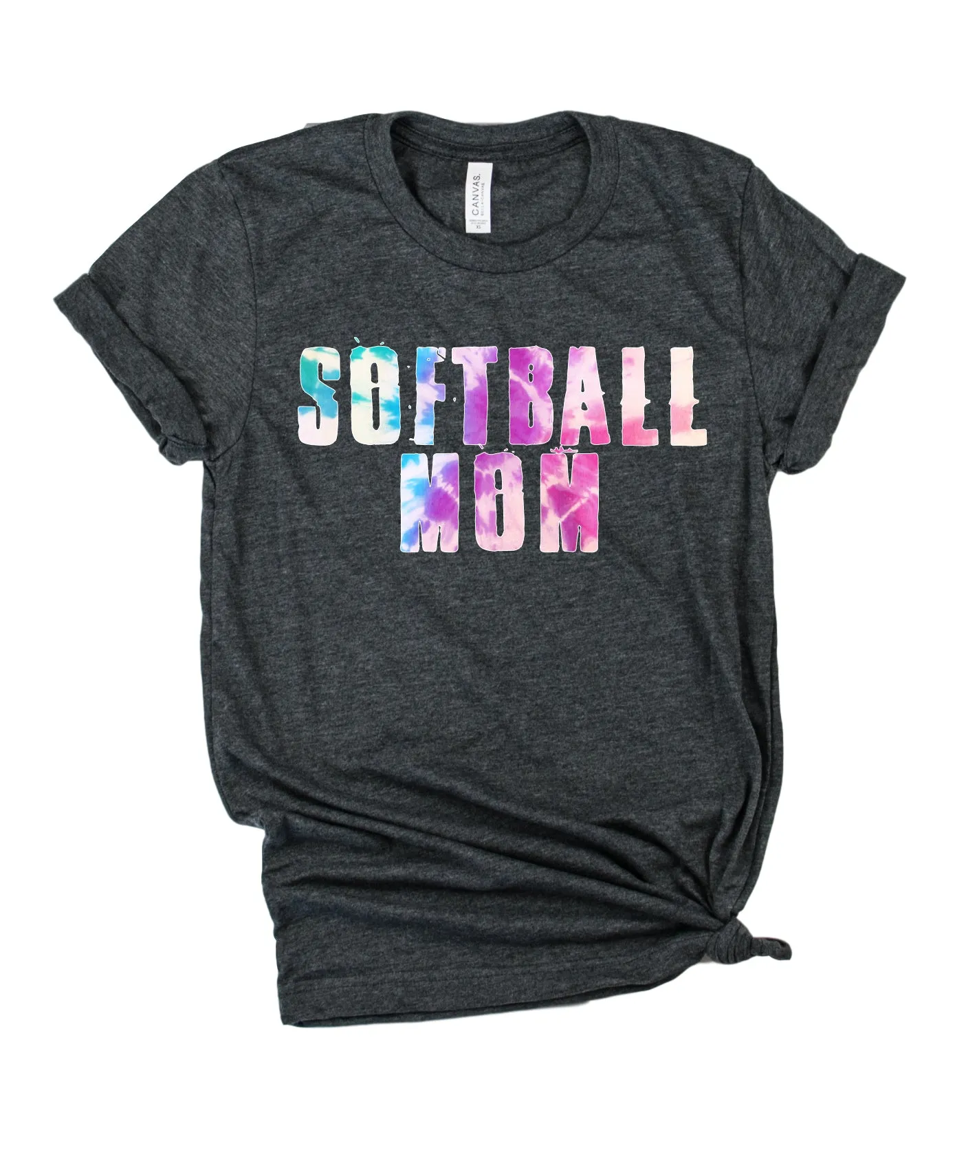 Softball Mom  Tie Dye Shirt | Unisex Shirt