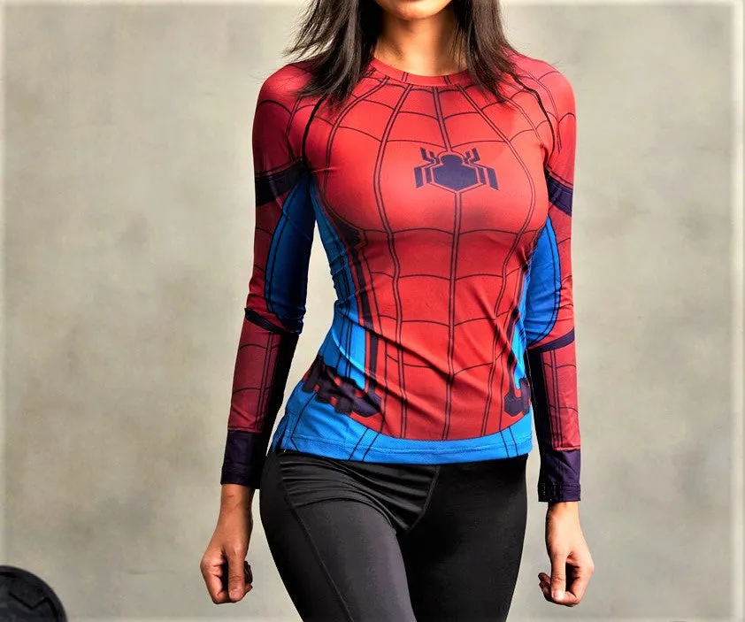 SPIDERMAN Women's Gym Shirt