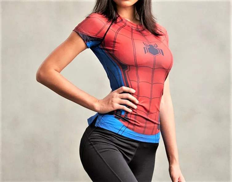SPIDERMAN Women's Gym T-Shirt