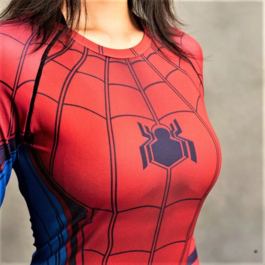 SPIDERMAN Women's Gym T-Shirt