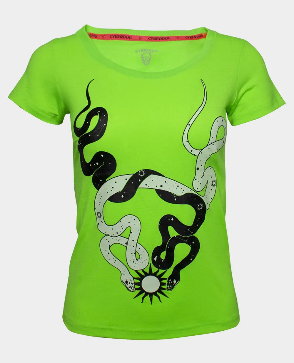 STARGAZER T-SHIRTS GIRLS GREEN