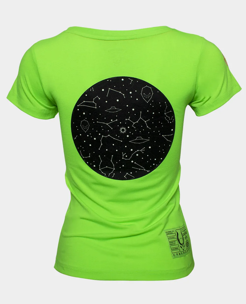 STARGAZER T-SHIRTS GIRLS GREEN