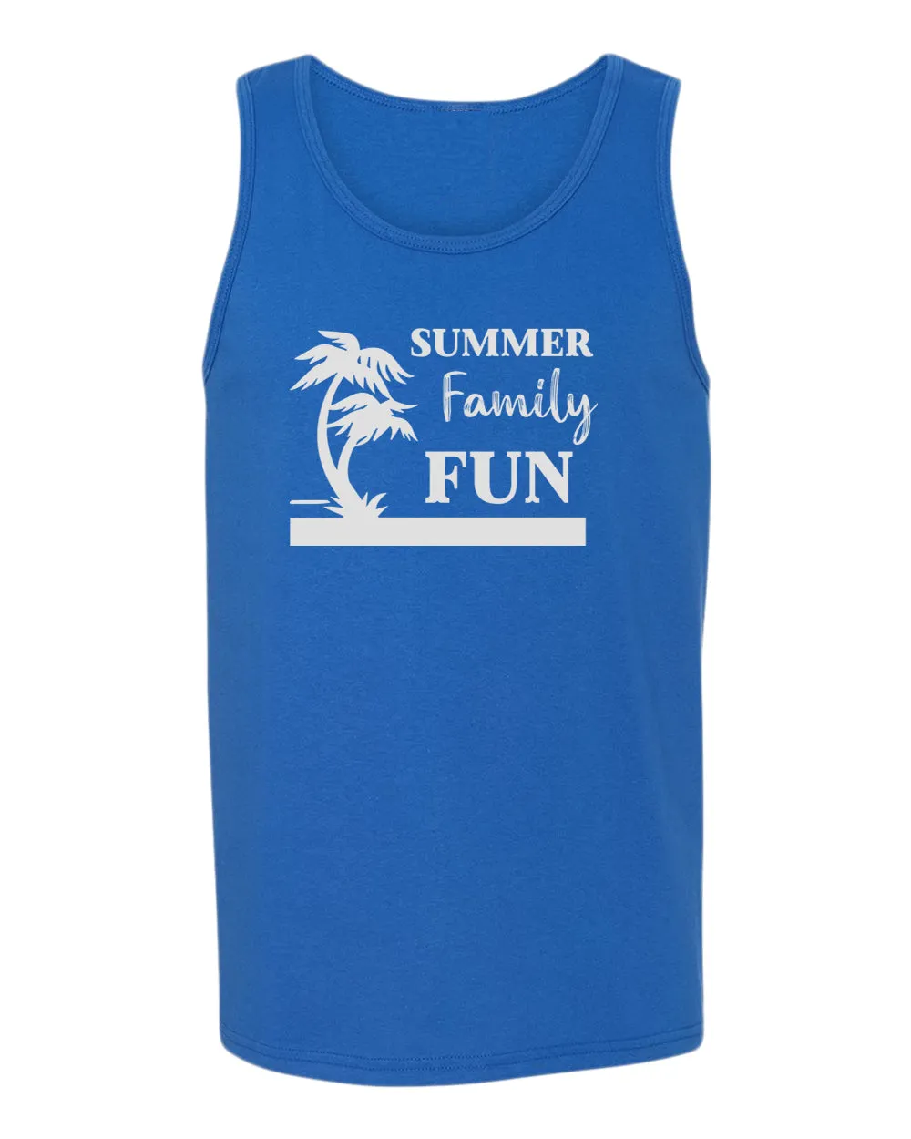 Summer family fun tank top, summer tank top, beach party tank top