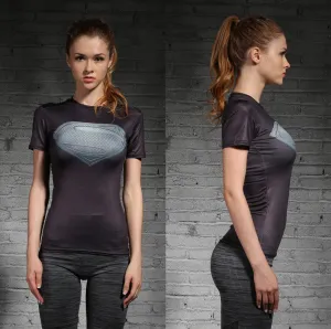 Superman Women's T-Shirt (Black)
