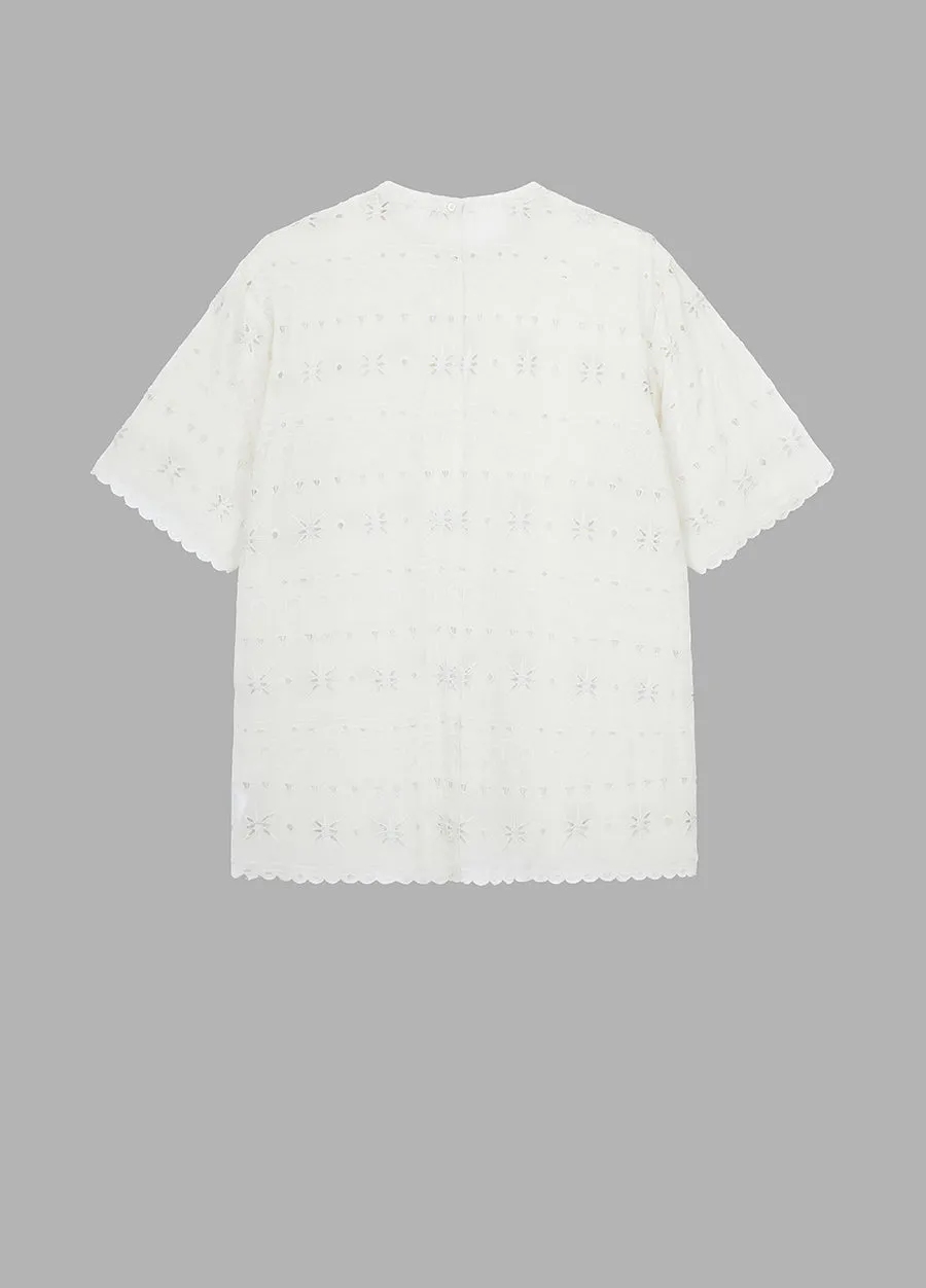 T-shirt / JNBY Silk Solid T-shirt(100% silk)