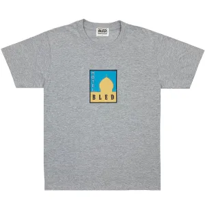 Tehran Hotel Travel Tee - Heather Grey