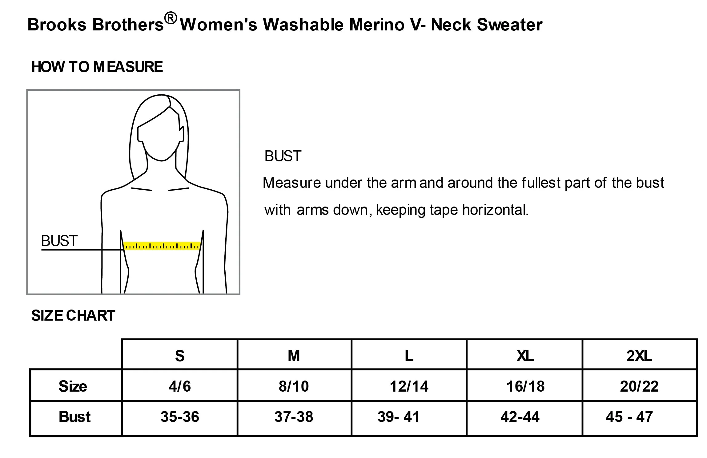 The Citadel, C Star, Brooks Brothers ® Women’s Washable Merino V-Neck Sweater
